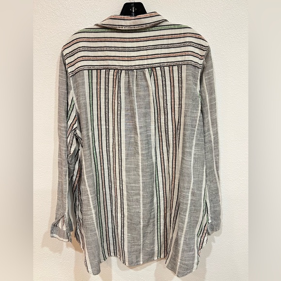 Soft Surroundings Embroidered Long Sleeve Johnny Was Inspired Women’s Size 2XL - Picture 4 of 5